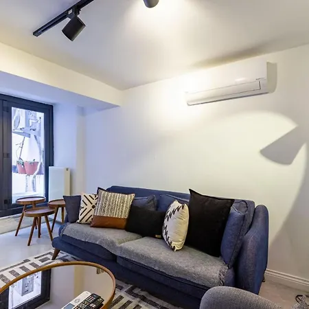Excellent Flat With Lovely Backyard In Cihangir